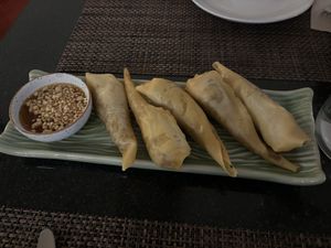 Spring rolls  at Goodsouls Kitchen in Chiang Mai