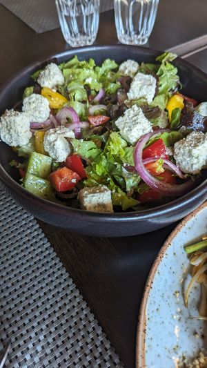 Feta salad at Goodsouls Kitchen in Chiang Mai