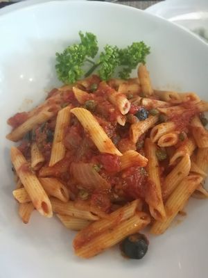 Penne Putanesca at Goodsouls Kitchen in Chiang Mai