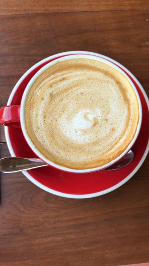 Caramel macchiato  at Goodsouls Kitchen in Chiang Mai