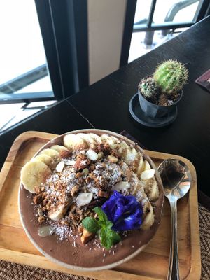 Cacao Smoothie Bowl at Goodsouls Kitchen in Chiang Mai
