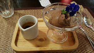 Cafe affogato at Goodsouls Kitchen in Chiang Mai