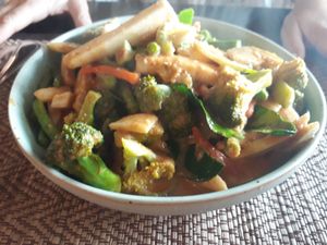 Red curry at Goodsouls Kitchen in Chiang Mai