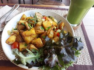 Fried Potatoes at Goodsouls Kitchen in Chiang Mai