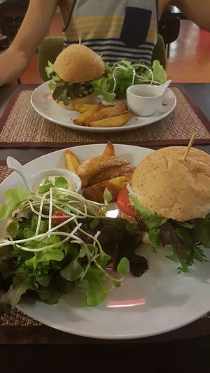 All the burguers are so damn good! at Goodsouls Kitchen in Chiang Mai