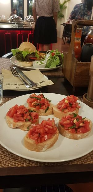 Bruchetta at Goodsouls Kitchen in Chiang Mai