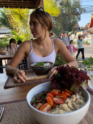 Hehe  at Goodsouls Kitchen in Chiang Mai