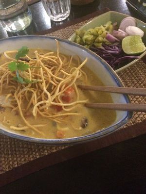 Noodles  at Goodsouls Kitchen in Chiang Mai