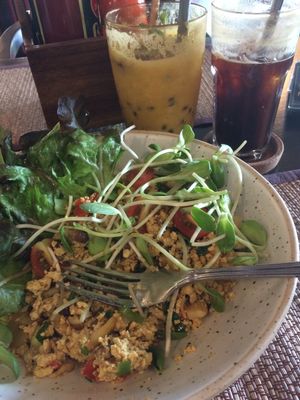 Tofu breakfast at Goodsouls Kitchen in Chiang Mai
