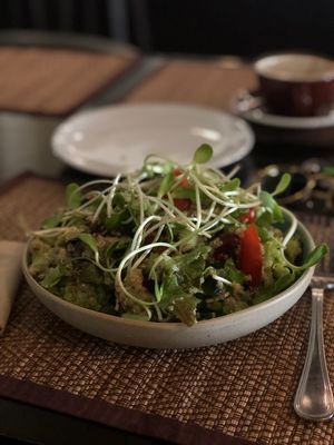 Quinoa salad at Goodsouls Kitchen in Chiang Mai