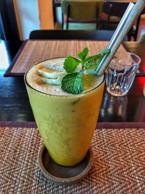 Banana Lassi at Goodsouls Kitchen in Chiang Mai