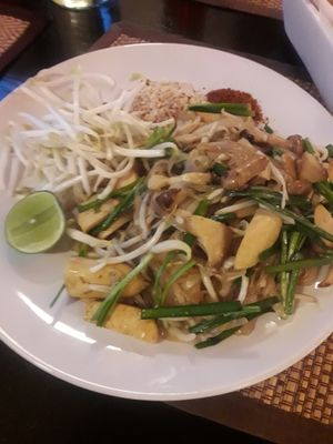 Pad Thai:-) at Goodsouls Kitchen in Chiang Mai