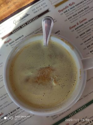 Golden milk at Goodsouls Kitchen in Chiang Mai