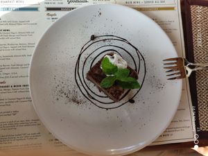 Tiramisu cake at Goodsouls Kitchen in Chiang Mai