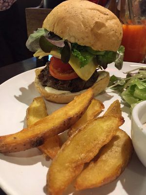 Mushroom Cheeseburger  at Goodsouls Kitchen in Chiang Mai