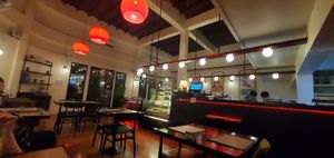 Sitting area at Goodsouls Kitchen in Chiang Mai