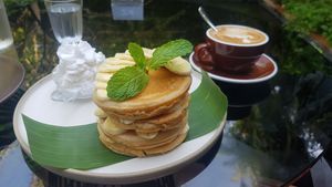 Jummy pancakes at Goodsouls Kitchen in Chiang Mai