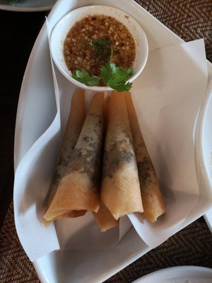 Arrollados primavera at Goodsouls Kitchen in Chiang Mai