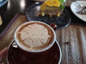 Capuchino at Goodsouls Kitchen in Chiang Mai