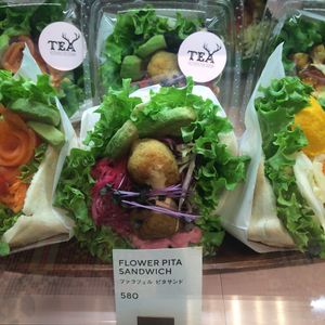 Falafel at Alfred Tea Room - Shinjuku in Tokyo