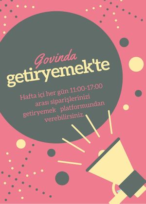 You can order from getir yemek app at Govinda Cafe - Mecidiyekoy in Istanbul