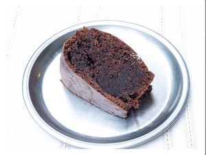 Chocolate Cake at Govinda Cafe - Mecidiyekoy in Istanbul