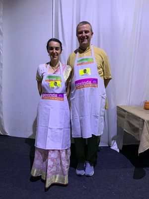 Gizem & Serhat  at Govinda Cafe - Mecidiyekoy in Istanbul