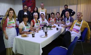 Govinda Team at Govinda Cafe - Mecidiyekoy in Istanbul