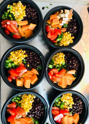 Mexican Salad at Green Goddess in Guelph