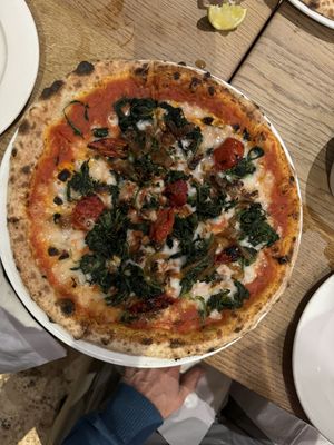 Vegan Spinaci  at Basilico in Oranmore