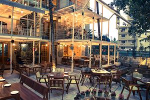 Outdoor seating at Maia  in Bangalore