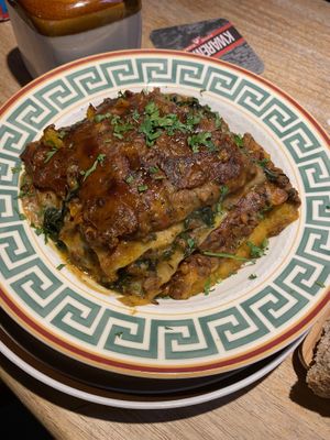 Heartwarming lasagne 😋  at Het Strand - The Strand in Leuven