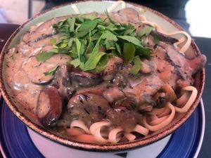 Creamy pasta at Het Strand - The Strand in Leuven