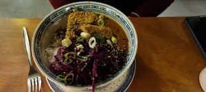 katsu curry, at Het Strand - The Strand in Leuven