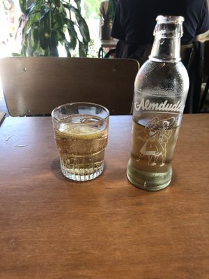 Almdudler Lemonade from austria   at Het Strand - The Strand in Leuven