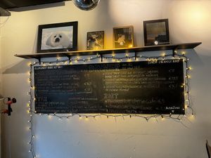 Het menu  at Het Strand - The Strand in Leuven