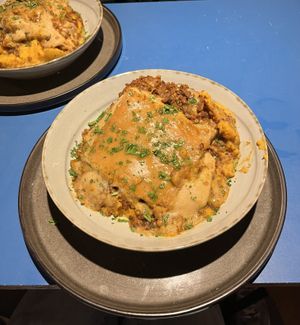 Vegan mousaka  at Het Strand - The Strand in Leuven