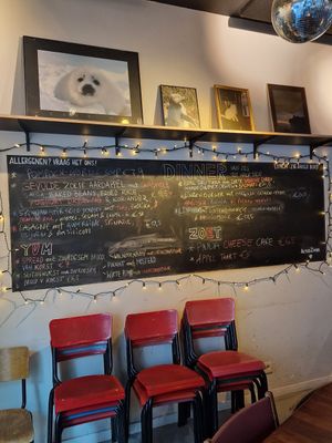 Menu at Het Strand - The Strand in Leuven