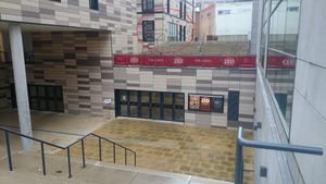 Location indication at Het Strand - The Strand in Leuven