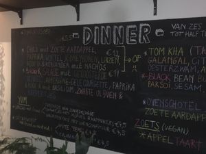 The menu-1 at Het Strand - The Strand in Leuven