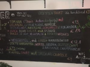 The menu-2 at Het Strand - The Strand in Leuven