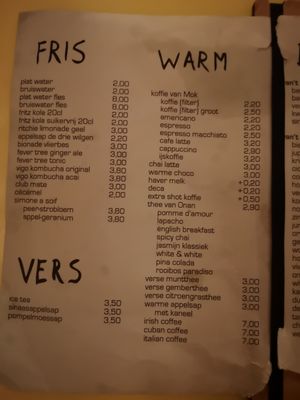 Drinks at Het Strand - The Strand in Leuven