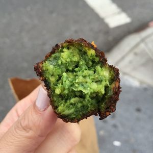 Baked, Vegan, GF, Organic...Never fried....Falafel at Bari in Nyack