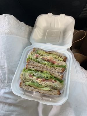   at Four Oaks Cafe and Juice Bar in Southampton