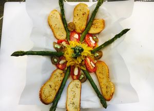  My  octopus  at Bagels Etc in Seattle