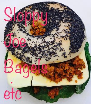 Sloppy joe at Bagels Etc in Seattle