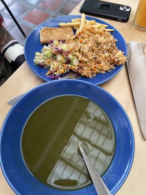 Lunch of the day  at Cherry's Cocina in Pereira