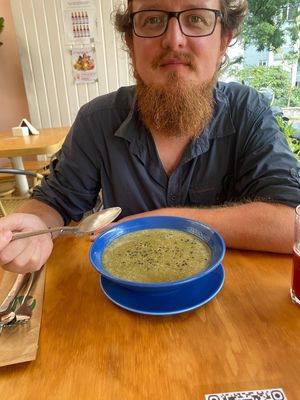 Fish soup!  at Cherry's Cocina in Pereira