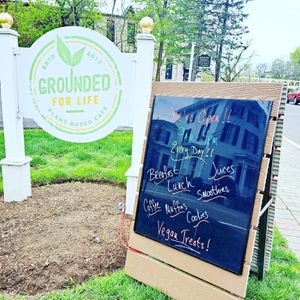 We love our customers! at Grounded for Life Cafe in Clinton