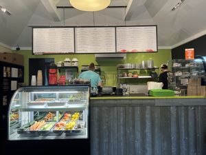   at Grounded for Life Cafe in Clinton